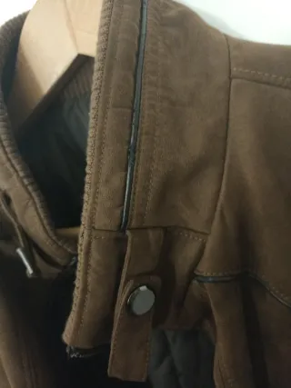 Cazadora marrón hombre talla 54