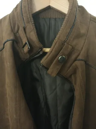 Cazadora marrón hombre talla 54