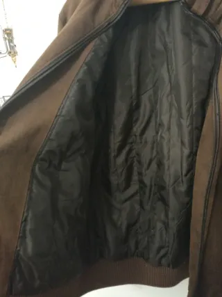 Cazadora marrón hombre talla 54