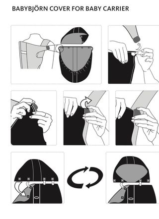 Funda BabyBjorn para mochila bebé