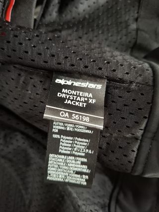 Chaqueta Moto Alpinestars Monteira Drystar 4 Est.