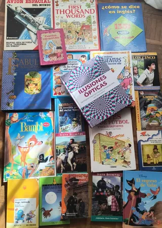 Lote de 20 libros infantiles y juveniles