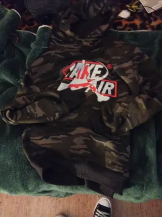 Sudadera Take Air Militar Talla XL