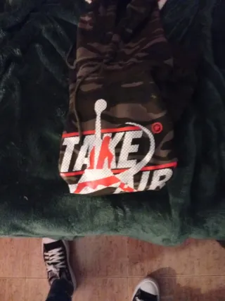 Sudadera Take Air Militar Talla XL