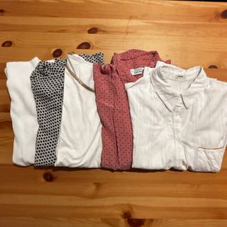 Conjunto 5 prendas: blusas, camisa y camiseta