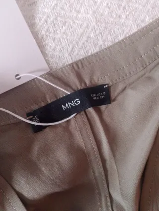 Mono Mango Verde Oliva Nuevo Talla S