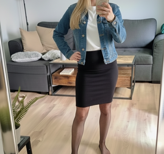 Chaqueta Vaquera Azul Talla S