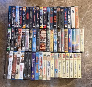 Lote de Películas VHS Variadas a 4,95 euros/Unidad