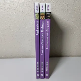 Frankenstein; Los domadores de dragones; Sherlock