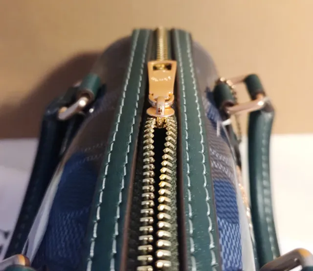 Borsa Coach Blu e Verde