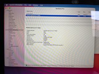 MacBook Pro 15" Mid 2014, i7 2.5GHz, 16GB, GT 750M