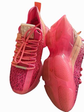 Zapatillas Steve Madden Brillantes Rosa