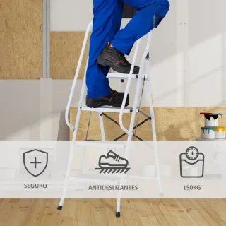 Escalera Plegable 4 Peldaños