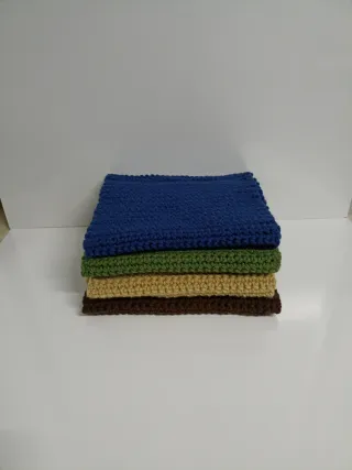 REF. TOMÁS Bufandas tipo buff de lana hecha mano