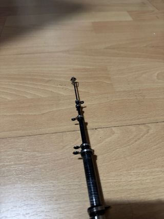 Caña de pescar telescópica con carrete