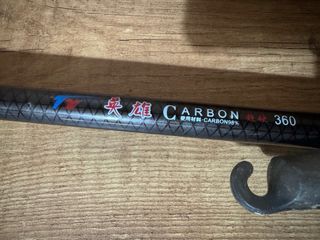 Caña de pescar telescópica con carrete