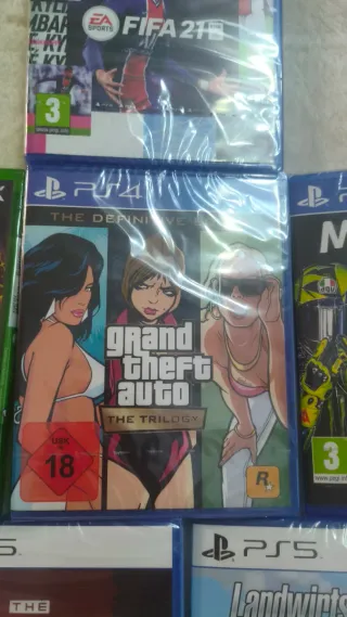 Lote Juegos PS4, PS5 y Xbox One