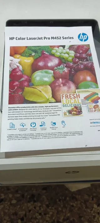 Stampante Laser Colore HP Color LaserJet M452dn.