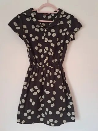 Vestido juvenil estampado