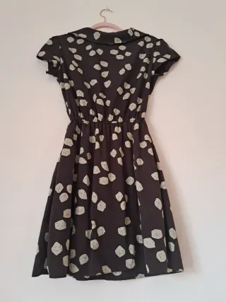 Vestido juvenil estampado