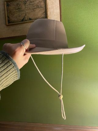 Sombrero beige/gris