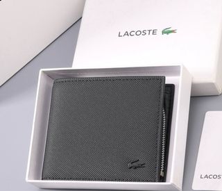 Portafoglio Lacoste nero