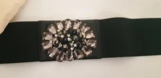 Cintura Liu Jo Nera con Dettagli Argento