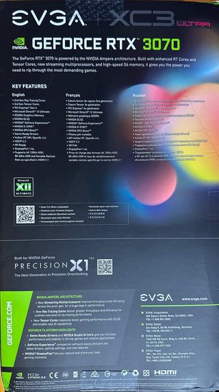 EVGA GeForce RTX 3070 XC3 Ultra - Impecable y Mant