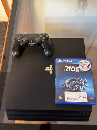 PS4 Pro 1TB + Mando + Juego RIDE 4