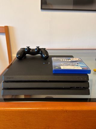 PS4 Pro 1TB + Mando + Juego RIDE 4