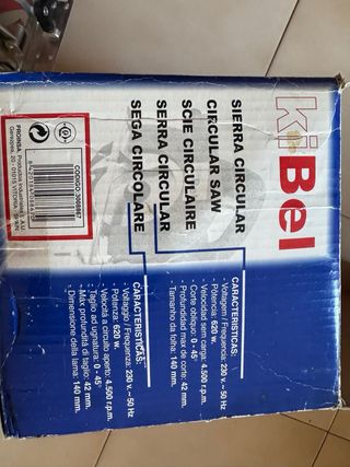 Sierra Circular kiBEL, posiblemente sin usar