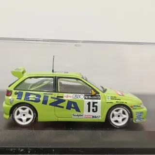 Maqueta Seat Ibiza Kit Car Rally 1996