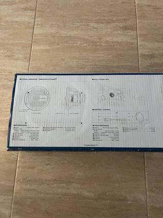 Altavoces Marinos Alpine SPR-M700w Nuevos a estren
