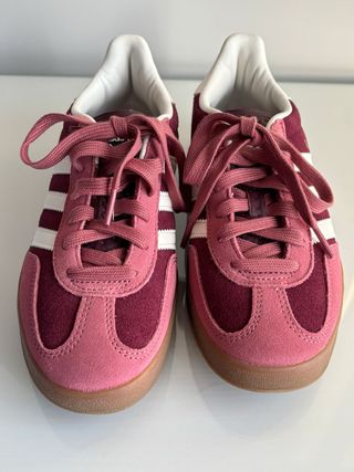 Zapatillas Adidas Gazelle Rosa/Burdeos