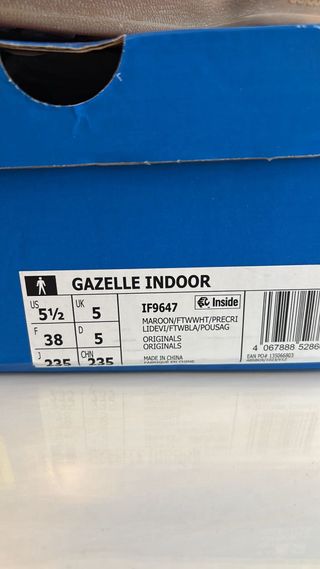 Zapatillas Adidas Gazelle Rosa/Burdeos