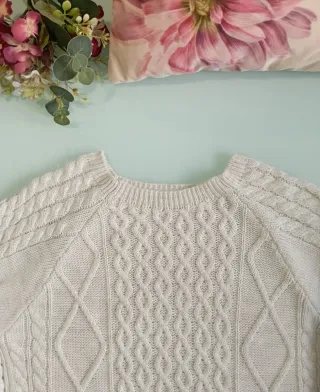 Jersey punto ochos Talla M/L