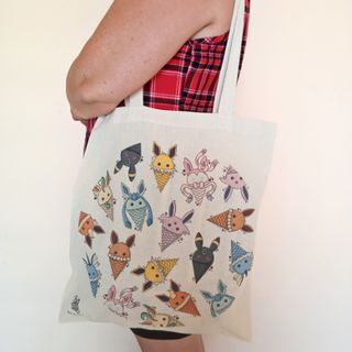 Totebag Evoluciones Eevee Pokémon