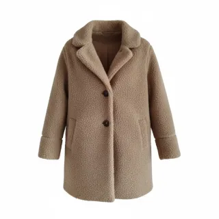 Abrigo borreguito reversible t38 NUEVO