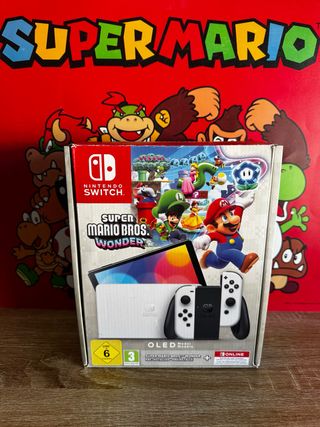 Nintendo Switch OLED 2024 COMO NUEVA + animal cros