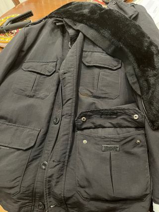 Giubbotto nero con pelliccia Sorbino originale 30