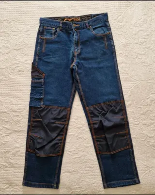 Pantalones vaqueros trabajo Issaline 8033 Talla L