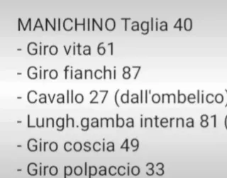 Gonna invernale lana e maglia M/L panna/marrone