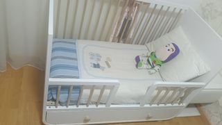 Cuna cajón Ikea y colchón visco Maxcolch