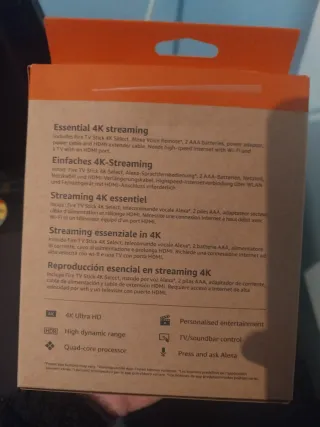 Fire TV Stick 4K SELECT 8GB Wi-Fi 5