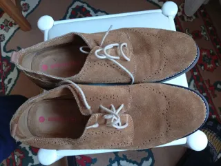 Zapatos de hombre ante marrón talla 45