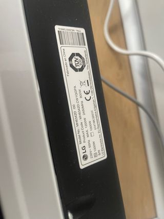 Microondas LG MH6042DW con Grill 700W NEGOCIABLE