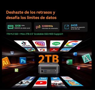Mini PC Blackview MP100-5825U Ryzen 7 32GB