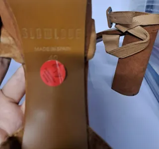 Sandalias Ante Tacón Alto Slowlove