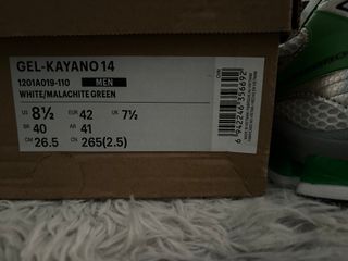 Asics Gel Kayan 14 Verde/Plata