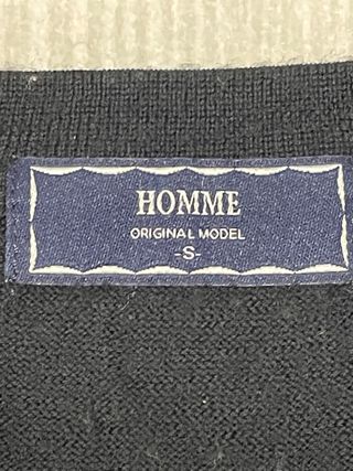 Maglione lana HommE uomo nero